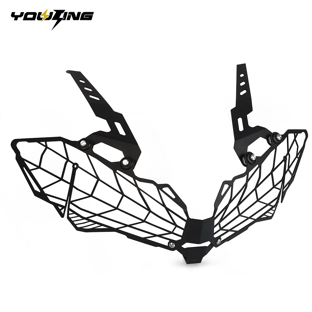 For Kawasaki Versys KLE 1000 KLE1000 2019 2020 2021 2022 2023 Versys1000 Motorcycle Headlight Shield Guard Grill Cover Protector