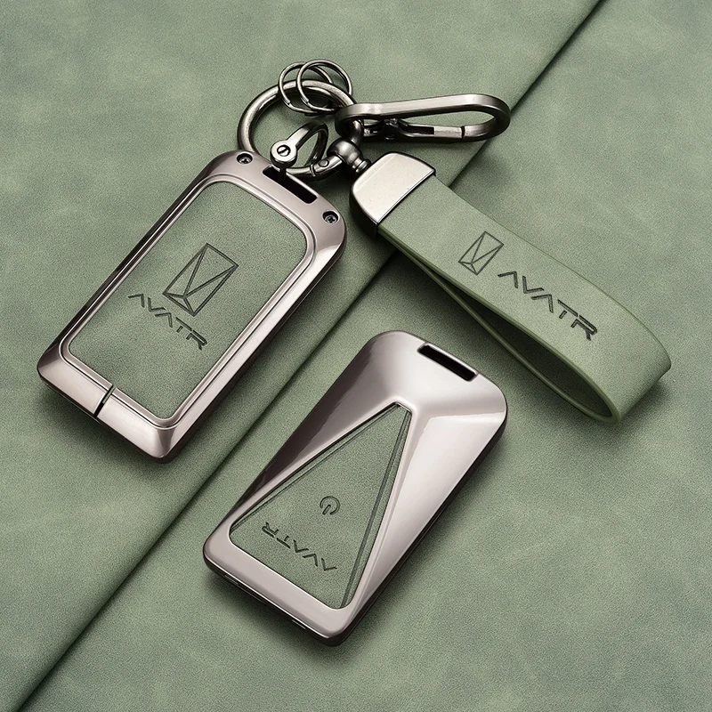 

Для AVATR 07 06 11 12 чехол для ключей из цинкового сплава, чехол для ключей из ТПУ с защитой от царапин, защитный чехол для ключей премиум-класса, пряжка, автомобильные аксессуары