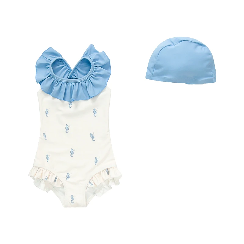 

Girls One Piece Swimming Wear Kids Swimsuit Baby Girls Swimwear Child Beach Vocation Swimming Suit Toddler Girls Ages 2-9 Years