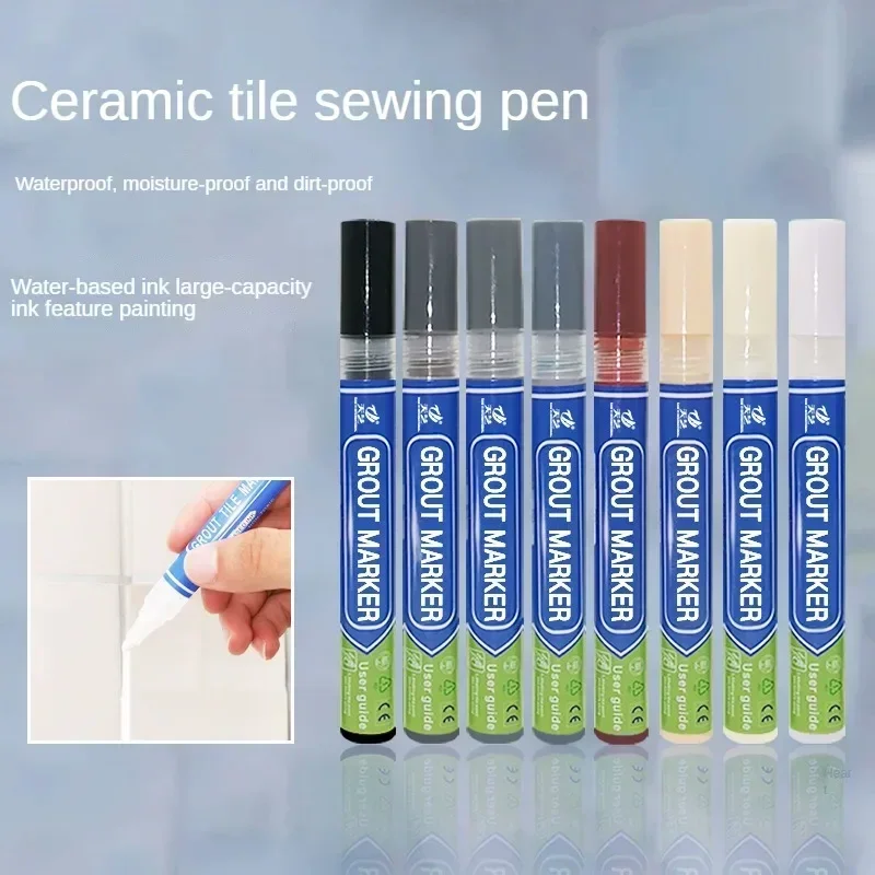 Sewing Pen Ceramic Tile Tile Special Color Changing Sealant Construction Tool Gap Repair Pen Quick Drying Furniture Color Pen