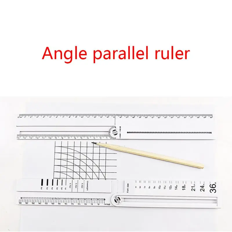 مسطرة مستطيلة شفافة مقاس 30 سم، تصنع مشاريع حرفية مدرسية خارجية دقيقة
