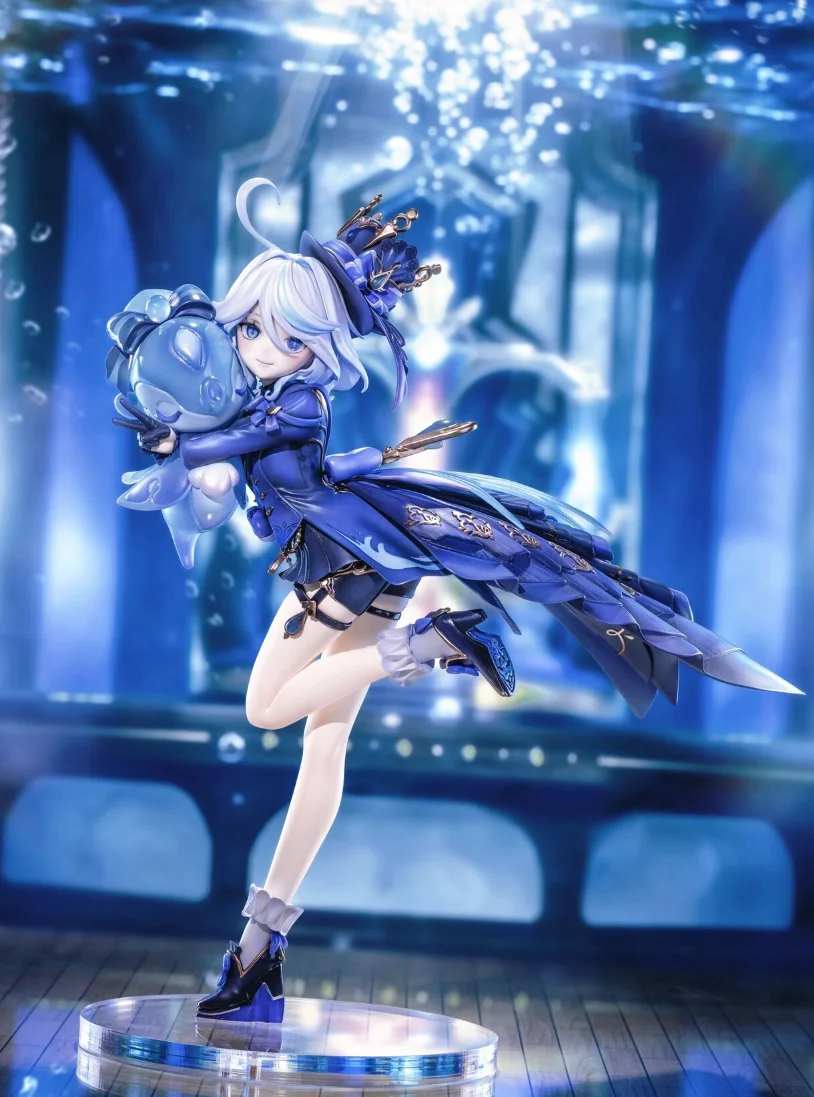 

22cm Genshin Impact Anime Figure Furina De Fontaine Figurine Standing Posture PVC Desktop Ornaments Adult Collectible Model Toys