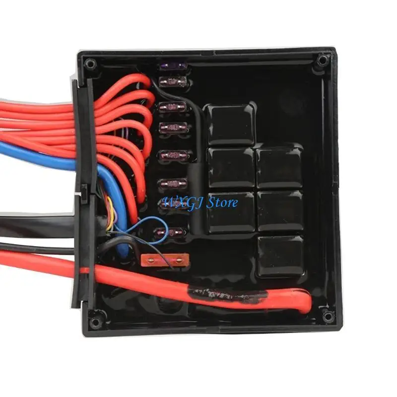 

37JE 8 Gang Switch Panel Universal Car Automatic Dimmable LED Touch Control Panel Box