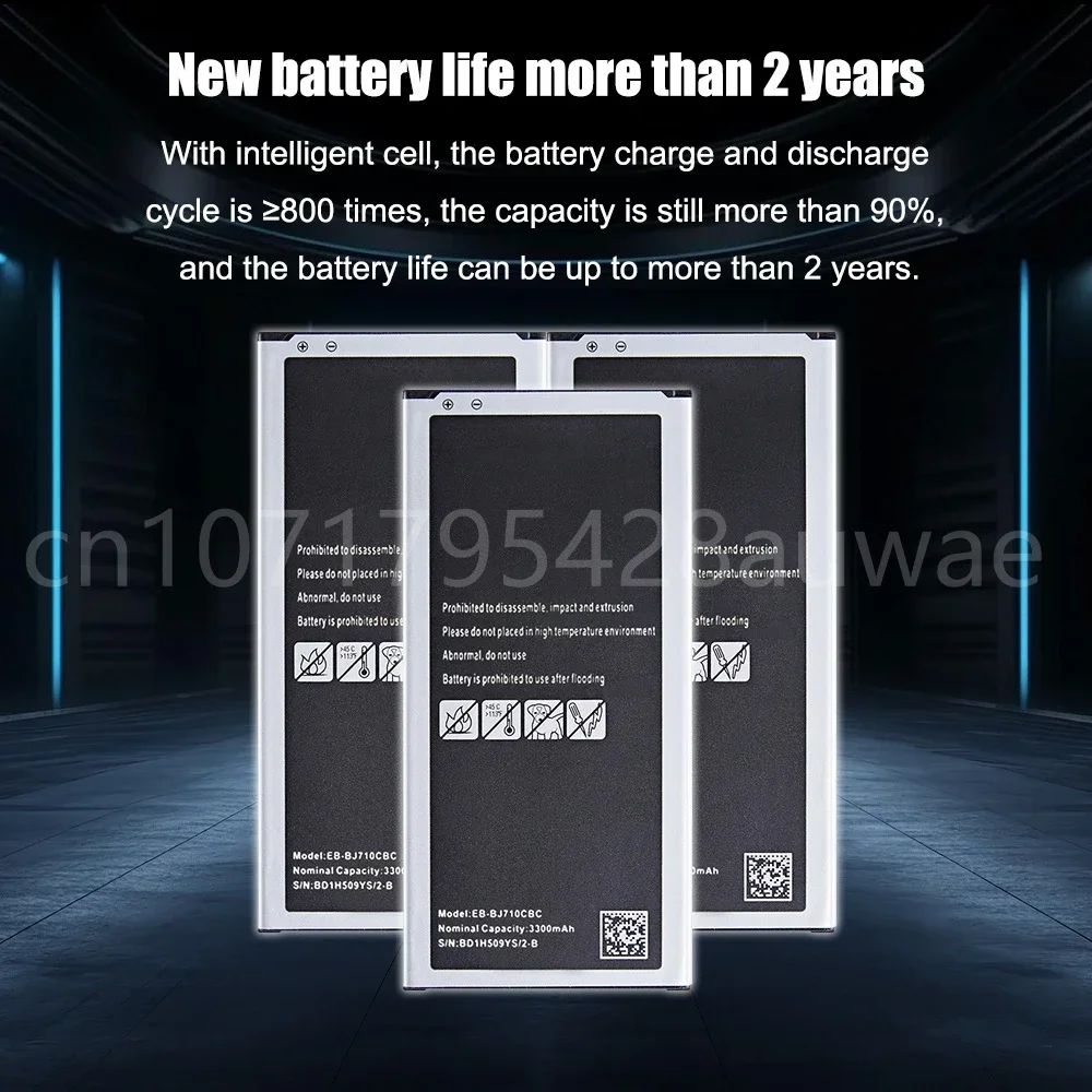Batería original EB-BJ710CBC EB-BJ710CBE 3300mAh para Samsung Galaxy J7 (edición 2016) J710 J710F/M/H/FN J7(2016) DUOS