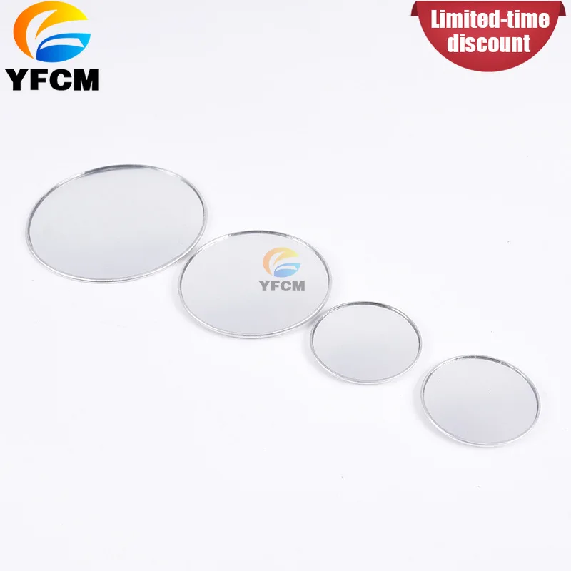 360° Rotatable Frameless Small Round Mirror for Car Reverse Assist
