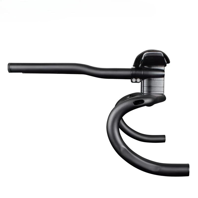 جديد الكربون الطريق دراجة مقبض دراجة بقية قضيب TT المقود 31.8 مللي متر دراجة سباق الكربون المقود الترياتلون مقبض