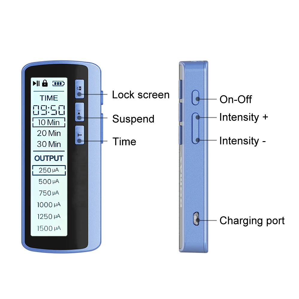 NEW tDCS Device with 6 Levels of intensity Rechargeable Model