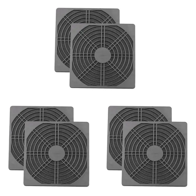 

AT05-6 Комплект из 6 пылезащитных решеток для вентиляторов из АБС-пластика, 120 мм, сетчатый фильтр для вентилятора, защитная сетка для вентилятора без инструментов
