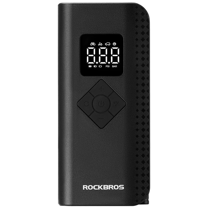 AliExpress ROCKBROS 150psi Cycling Electric Pump Portable Wireless Tire Car Moto Basketball Air Inflator Bike Pump LED Bicycle Pump 2000mAh