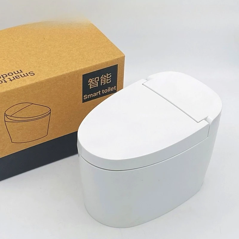 Simulatie Mini Smart Toiletbril Decoratie voor 1/10 RC Crawler Auto TRX4 Defender Bronco AXIALE SCX10 RC4WD D90 Wraith Speelgoed Onderdelen