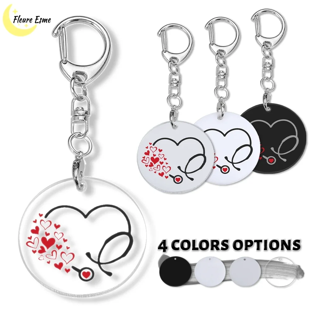 

Keychains Gifts for Nurses' Day Cute Key Chain Gift Nurse Keychain Gift for Doctors Nurses Acrylic Keychains Accessories