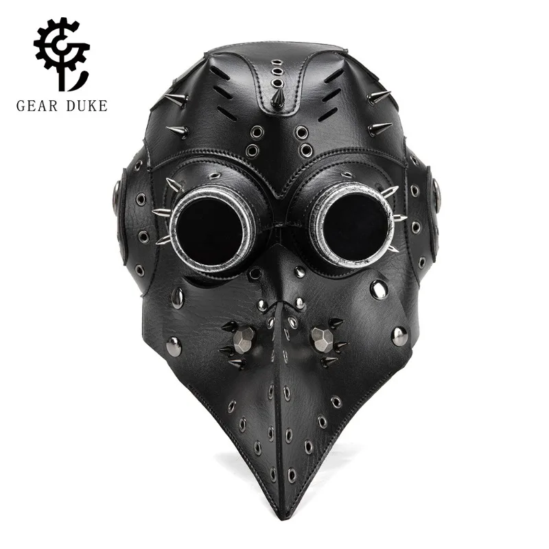 maschera-steampunk-da-medico-della-peste-maschera-vintage-in-pelle-nera-con-punte-per-uomo-e-donna-costume-per-feste-di-halloween