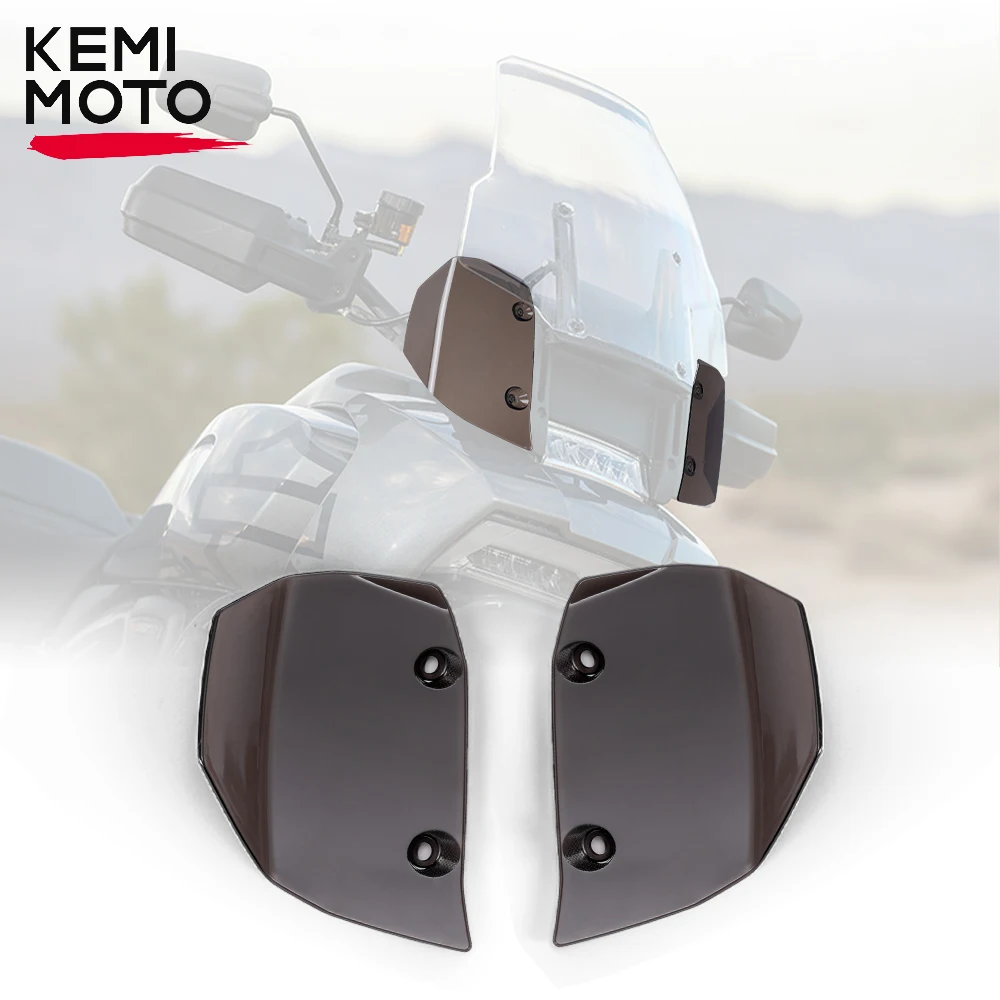 

KEMIMOTO Windscreen Motorcycle Side Widened Windshield for PAN AMERICA 1250 S PA1250 2021 Wind Shield Screen Protector Parts