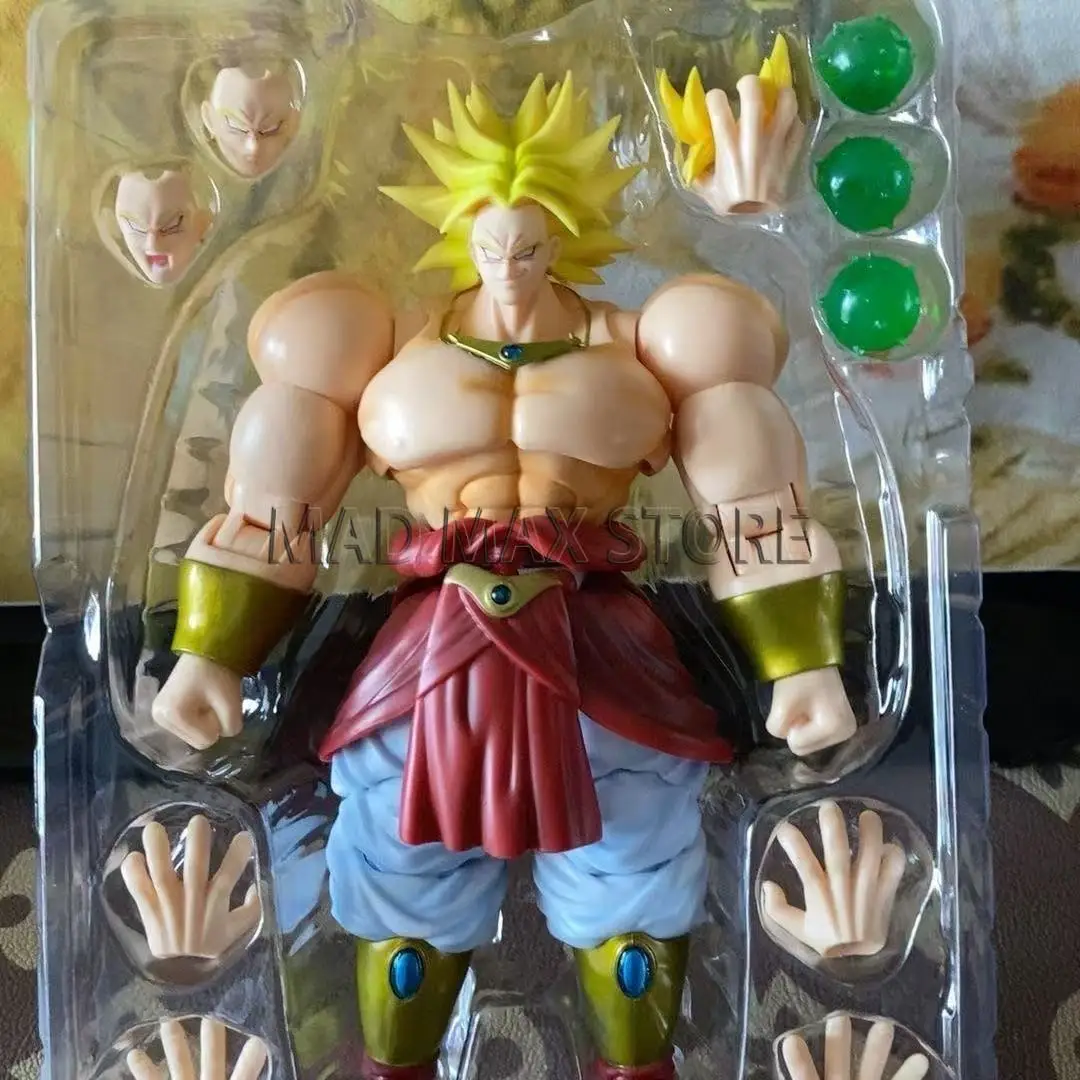 

In Stock Dragon Ball Demoniacal Fit DF SHF SSJ Legendary Berserker Broly Action Figure Toy Gift Model