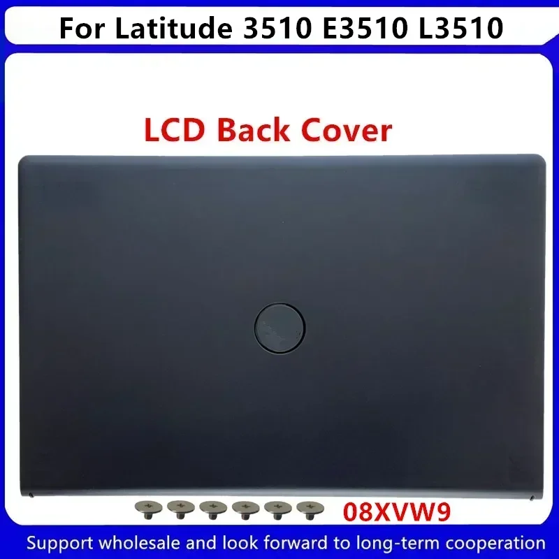 جديد لـ Dell Latitude 3510 E3510 L3510 LCD الخلفي 08XVW9/الحافة الأمامية 0GCK6R/الأسفل 0G50DR/المفصلات 04RN5K