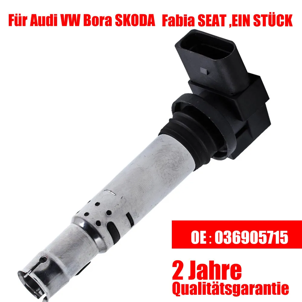 Brand new Ignition Coil for  AUDI A2 A3 for SKODA FABIA OCTAVIA for VOLKSWAGEN BEETLE  036905100 036905715G
