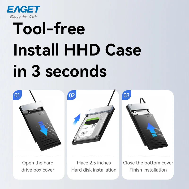 Eaget HDD Case 2.5\