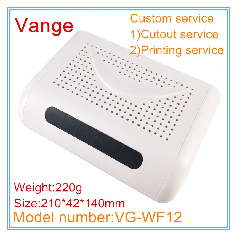 Vange module junction box 210*42*140mm ABS plastic instrument housing