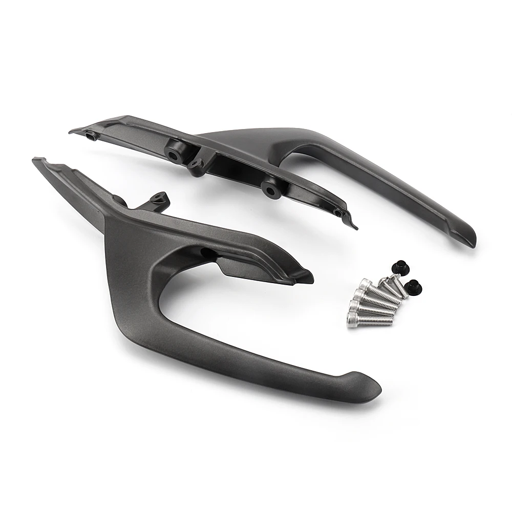 new Trident 660 2021 2022 2023 New Motorcycle Aluminum Rear Armrest Kit Pillion Passenger Handle Arm Rests For TRIDENT660