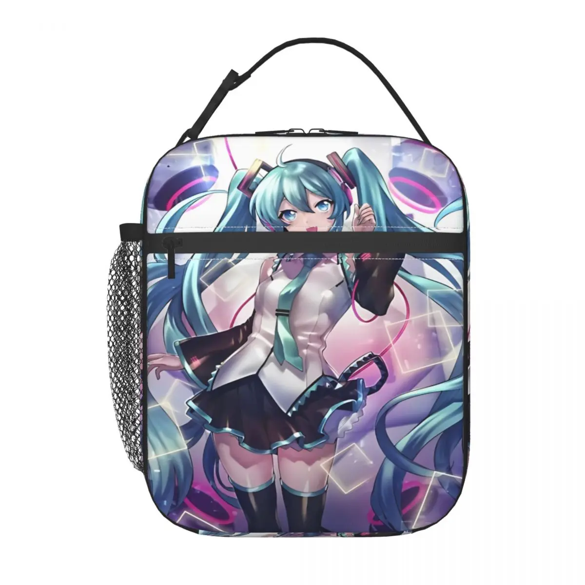 

Изолированная сумка для обеда, аниме Waifu Hatsune Miku, аксессуары, коробка для обеда, многофункциональный холодильник, термобокс для обеда для пикника