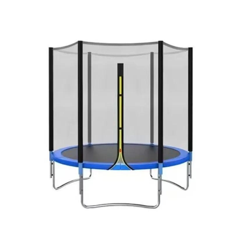 

Уличный батут с защитной сеткой, домашний детский батут для фитнеса и прыжков, стабильный, высокое качество для семейного использования