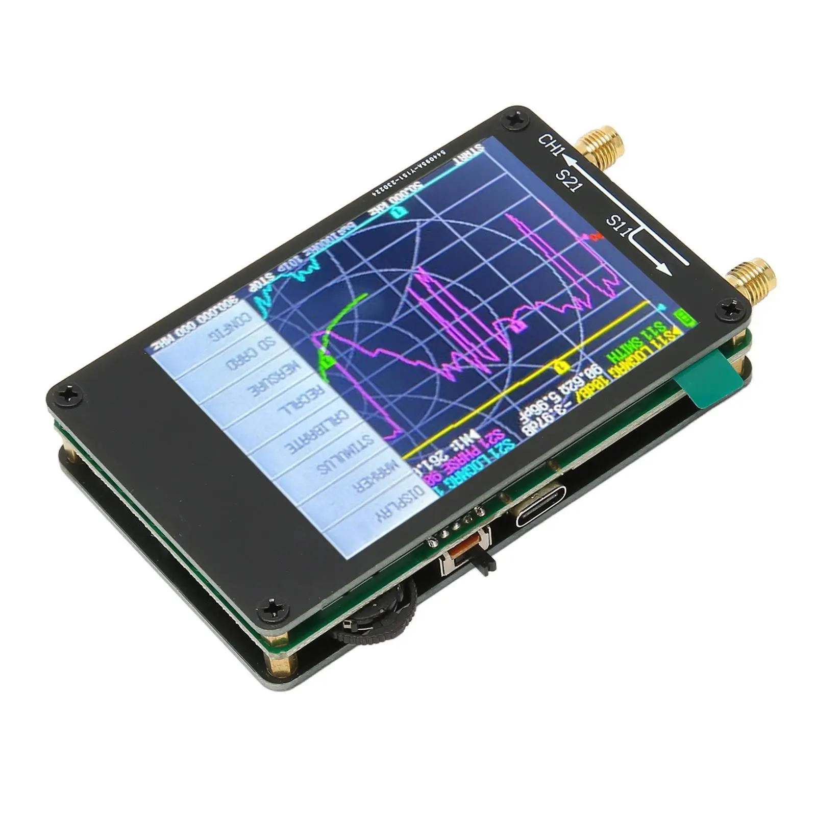 50KHz-300MHz Vector Network Analyzer Antenna Tester for S Parameters & Phase Delay - MF HF VHF UHF