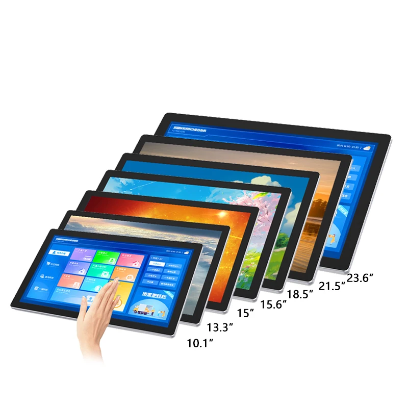 

10,1 "/13,3"/15 "/18,5"/21,5" оптический сенсорный экран промышленного класса, Windows «все в одном ПК», встроенный промышленный панельный ПК