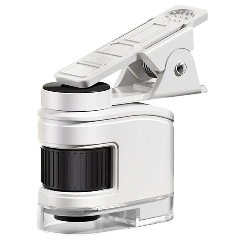 

ABMR-Multipurpose Portable 60X Magnification Mini Microscope With LED Light For Jewelry Appraisal And Scientific Research