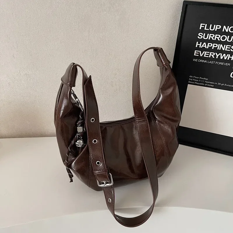 

2025 Hot! Women's Fashion Print Sling Bag - Detachable Adjustable Strap, Vibrant Pattern, All-Match Campus Vibe, PU Fabric