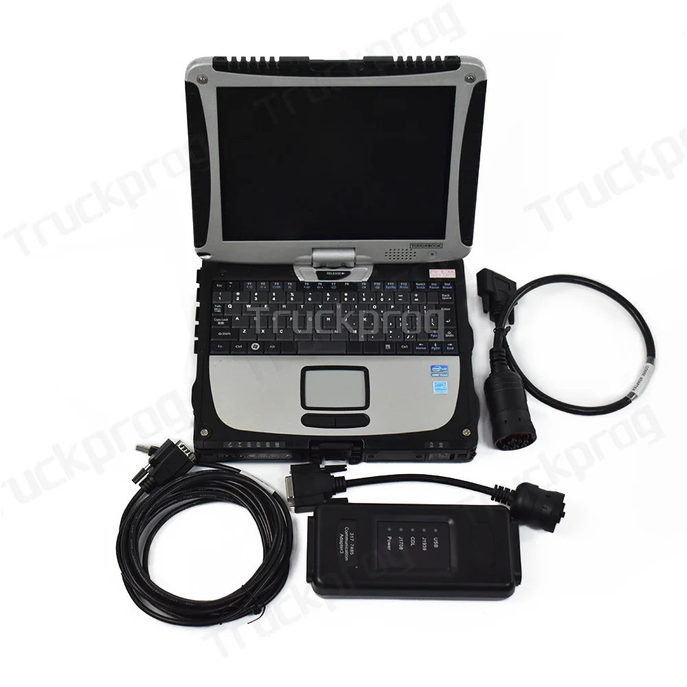 ET Adapter III ET3 comm 3 diagnostic tool +catET diagnostic interface+catsis +Flash software+Thoughbook CF19 laptop