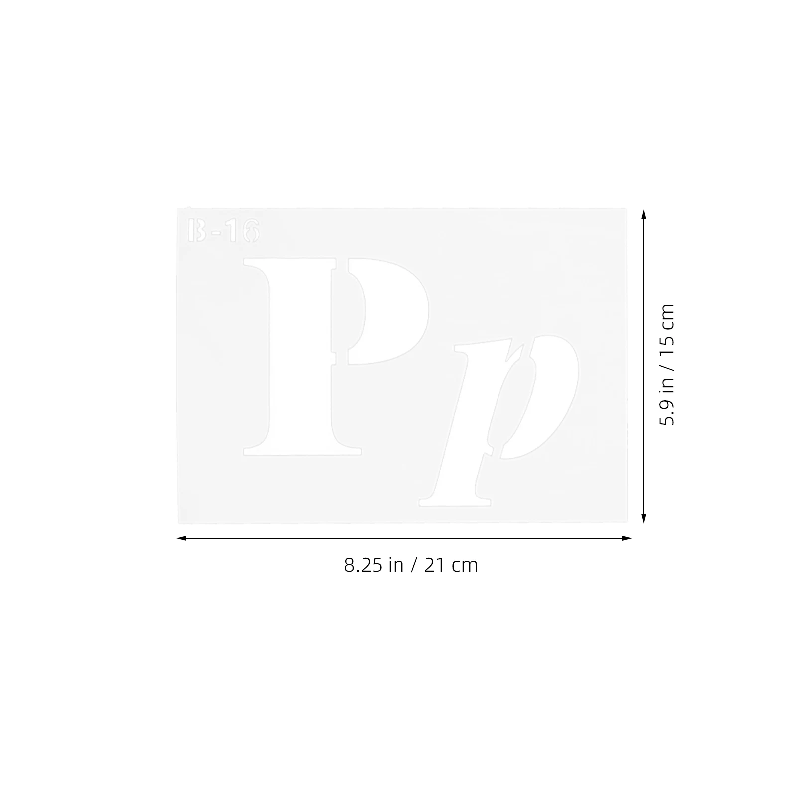 40 Pcs Stencil Templates Letters Numbers A5 Size Hollow Craft DIY Projects Wall Furniture Decoration PET Material Versatile