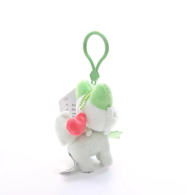 Véritable Pokemon Sprigatito amour série Kawaii peluche jouet porte-clés sac à dos pendentif porte-clés poupée cadeaux d'anniversaire pour enfant garçon