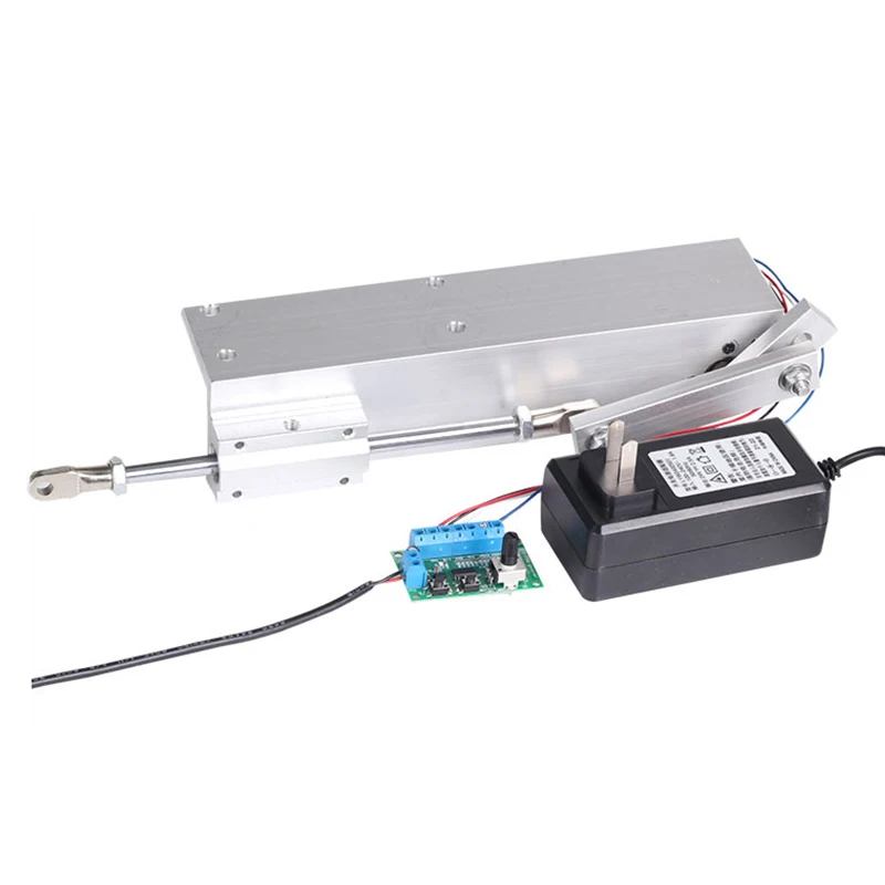 Imagem -05 - Atuador Linear Reciprocating Pequeno sem Escova Faça Você Mesmo com Curso 3070 mm Ajustável do Controlador da Velocidade da Fonte de Alimentação 0120rpm 0220rpm