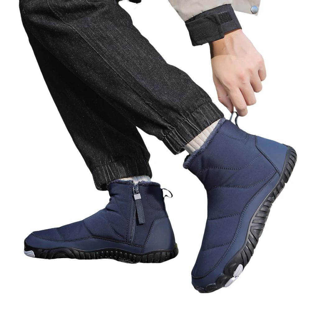 

Зимние зимние ботинки, легкие босоножки, минималистичные кроссовки на молнии, повседневные ботильоны для мужчин и женщин