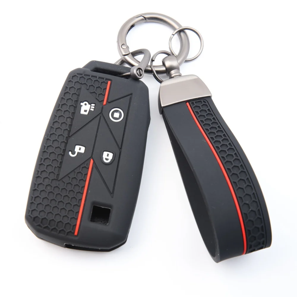 Silicone Car Remote Cover Holder Protector Shell Set for Renault Euro 6 Series T C K Gama Truck Key Case Keychain Accessories