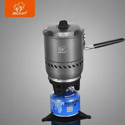 Camping Cooking System Gas Stove Pot Combine Set Bulin S2600-A Energy Saving Ultralight Pots Gas Stove Set