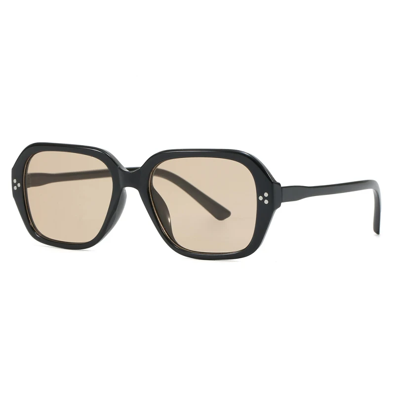 الحد الأدنى مربع النظارات الشمسية النساء الرجال الموضة الفاخرة العلامة التجارية ظلال السفر تخفيف نظارات شمسية سيدة رجل UV400 نظارات واقية