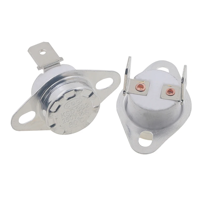 KSD302 16A 250V 40-300 degree Ceramic KSD301 Normally Closed Open Temperature Switch Thermostat 65C 85C 95C 120C 150C 260C 300C