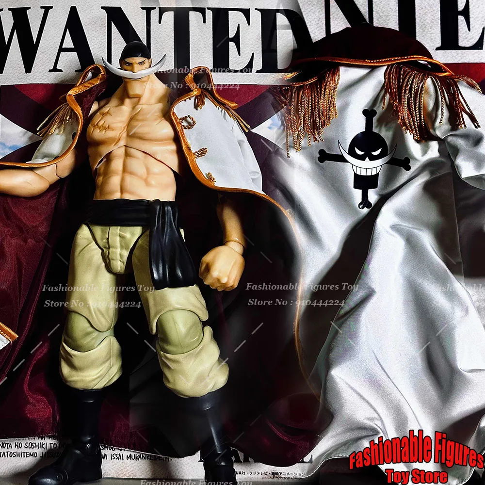 

VAH Men Soldier Edward Newgate White Windbreaker Cloak Uniform Pirates One Piece Coat Jacket Fit Action Figure Body Dolls