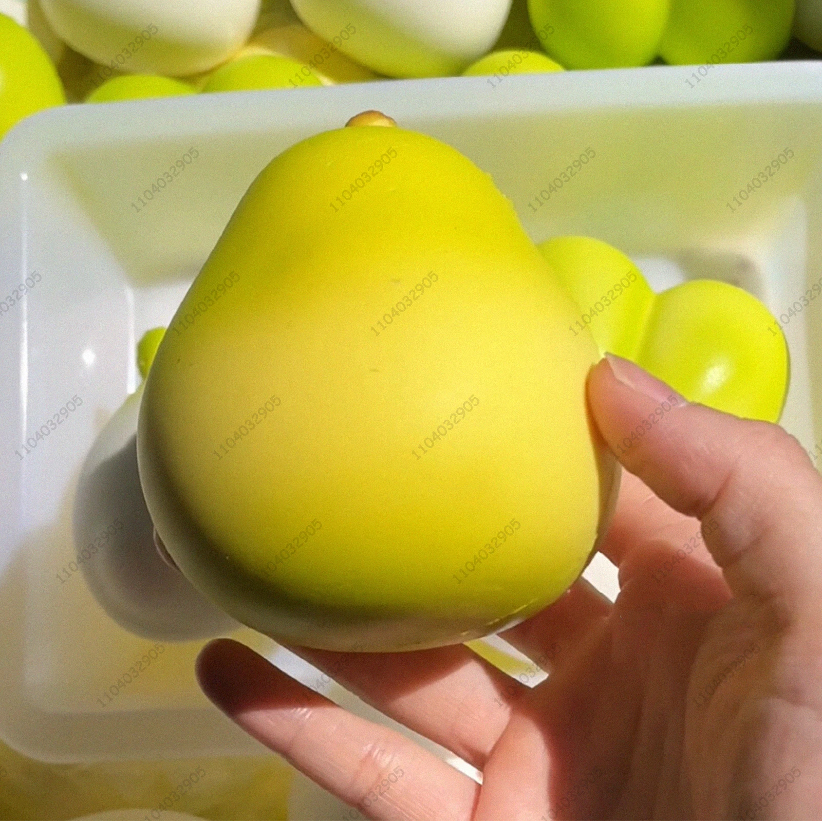 

Груша Медленно растущая Мягкие фрукты Овощи Манго Арбуз Груша Влажная игрушка с медленным отскоком Сжимаемая игрушка для снятия стресса Расслабление рук Подарочная игрушка