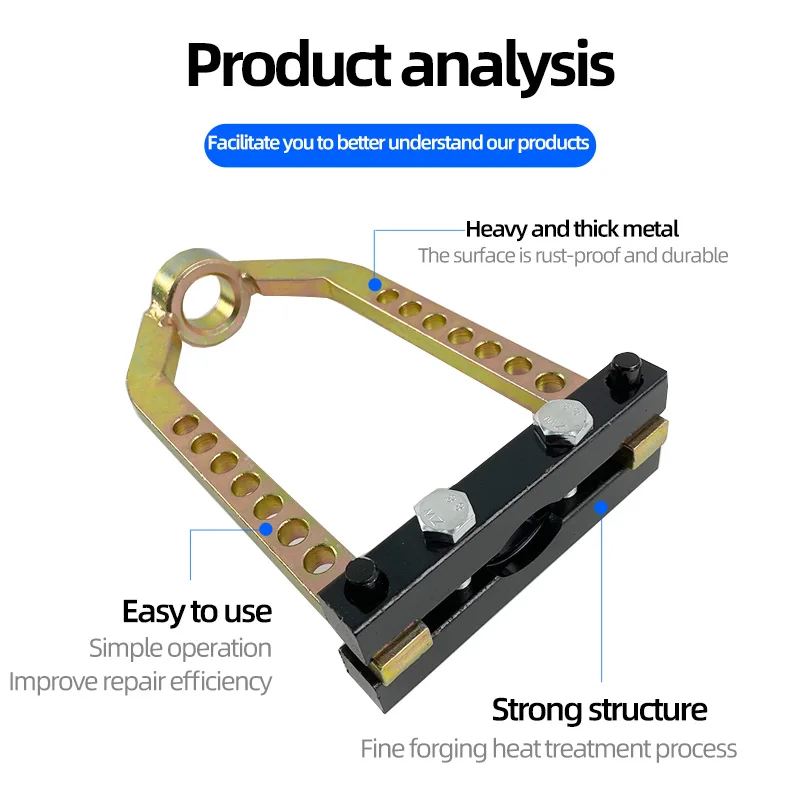 Auto repair half shaft ball cage pulling disassembly tool thickening heat treatment ball cage universal disassembly device