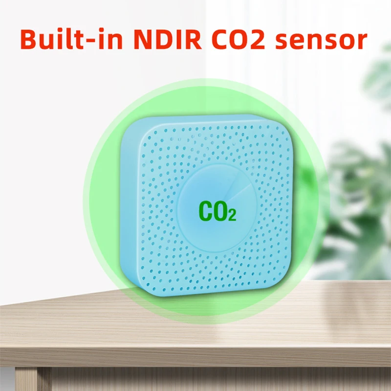 WIFI/Zigbee Tuya Smart CO2 Sensor NDIR Infrared Sensor High Precision Carbon Dioxide Detector Home Smart Life APP