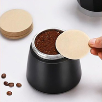 100Pcs Round Coffee Filter Paper 56Mm 60Mm 68Mm for Espresso Coffee Maker V60 Dripper Coffee Filters Tools Moka Pot Paper Filter