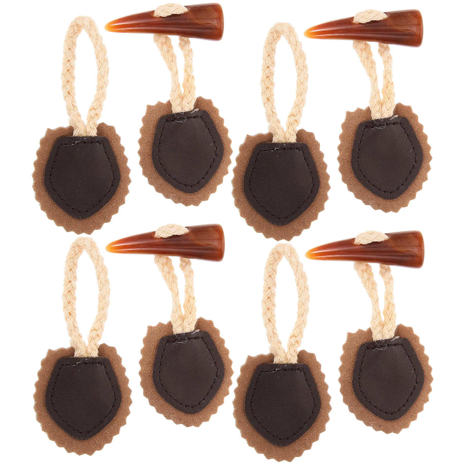 

1pcs Toggle Buttons Vintage Horn Buttons For Clothes Durable Coat Closure Button Replacement Clothing Fastener Decorative