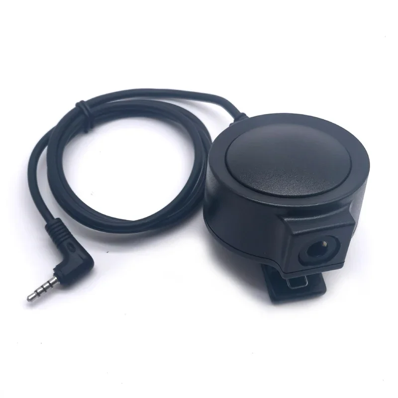 K-324 Big PTT for Z Tactical Bowman Elite II U94 PTT Headphone Throat Mic Headset for Yaesu Vertex VX-3R VX-5R VX3R VX5R Radio