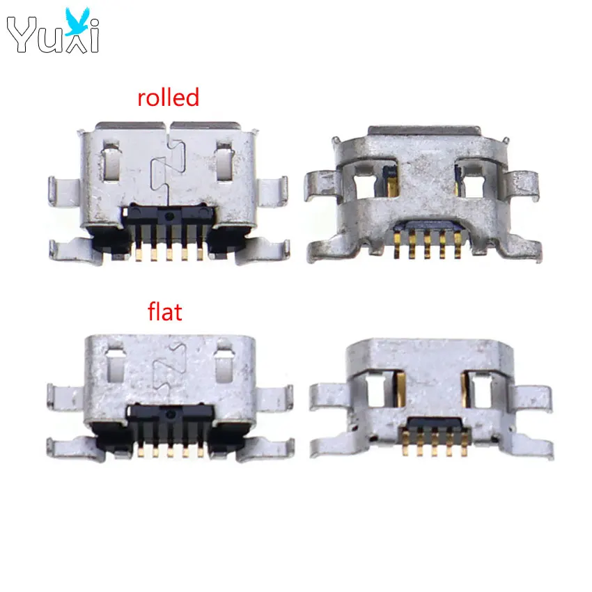 YuXi 1 Piece For BlackBerry Z30 Q10 Priv 9983 9930 9900 Micro USB Jack 5pin Female Connector Charging Port Dock Socket Plug