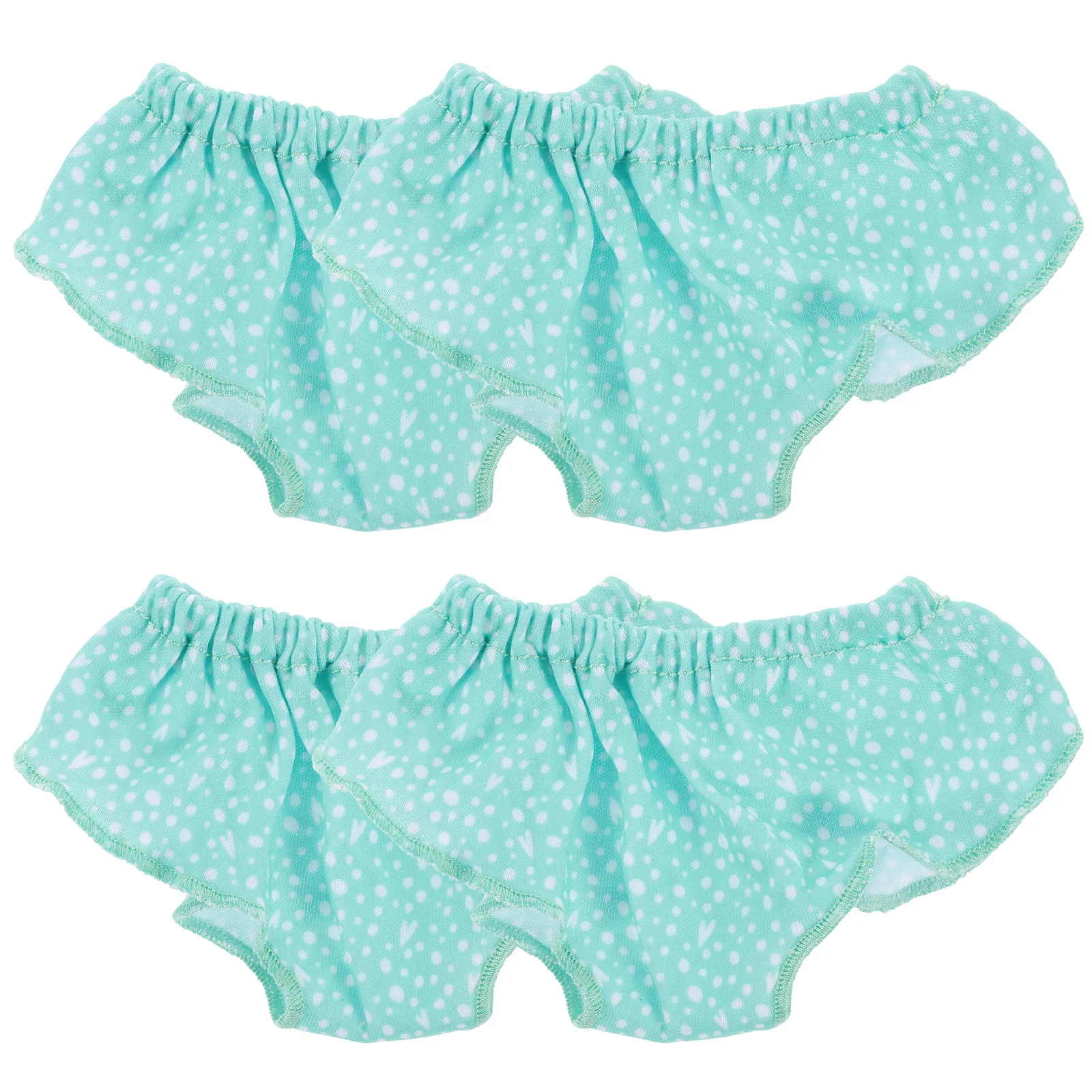 

4 Pcs Mini Toys Clothes Panties Reusable Accessory Spot Underwear Sky-blue Accessories