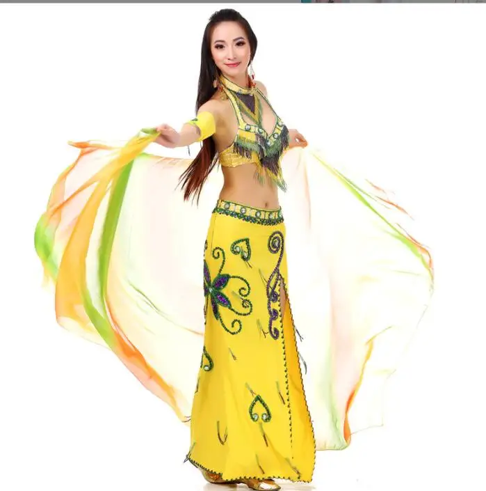 

drum solo belly dance costume Heavy Tassel Drum Oriental Dance Outfit Bra Skirt Competition Quality Women Carnival Costume