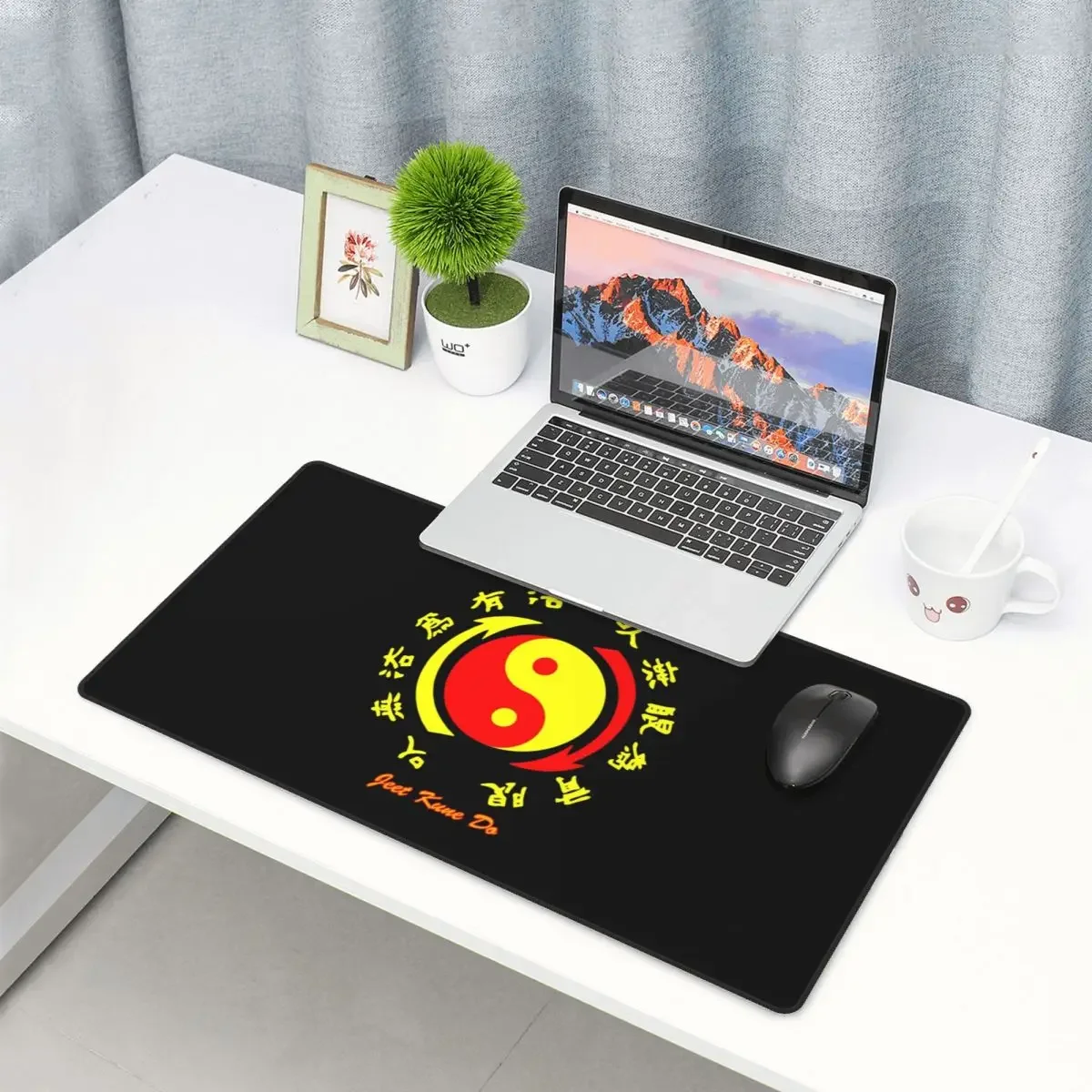 

Large Mouse Pad Jeet Kune Do Martial Art Academy Wing Chun Legend 3 Gamer PC Laptop Mats Keyboard Accessories Desk Mat