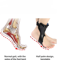 Ober Drop Foot Brace Orthosis AFO AFOs Ankle Support With Comfortable Inflatable Airbag for Hemiplegia Stroke Shoes Walking